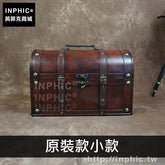 INPHIC-仿紅木拍攝收納創意櫥窗道具箱子仿古木箱老式復古整理-原裝款小款